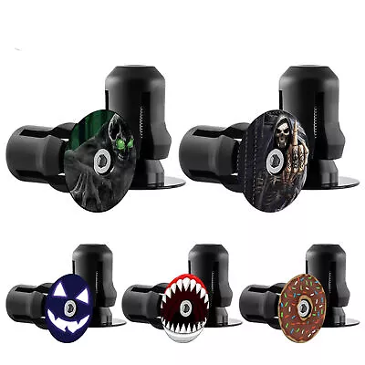 Bike Handlebar End Plugs End Caps For Road Bicycle Grip Mountain Bike MTB • $4.49