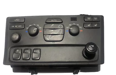 Volvo S60 Sedan Dash Climate Control OEM 8691878 03 04 Heat Ac Black Heated Seat • $146.99