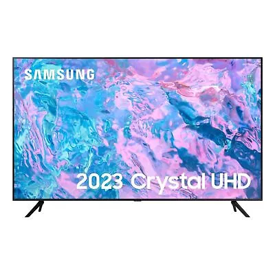 Samsung UE55CU7100KXXU 55  Crystal UHD 4K HDR Smart TV • £399