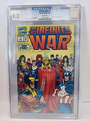 Infinity War #1 CGC 9.2 1992 • $60