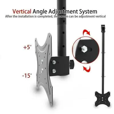 22 - 55 Inch LED LCD Full Motion Ceiling TV Wall Mount Bracket Swivel Tilt • $25.19