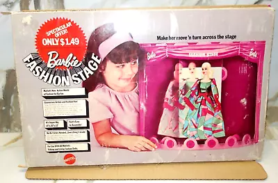 Vintage  1970 Mattel Barbie Fashion Stage In Box • $44.90