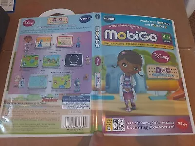 Vtech Mobigo Disney Doc McStuffins Touch Learning System Game Cartridge • $11.99