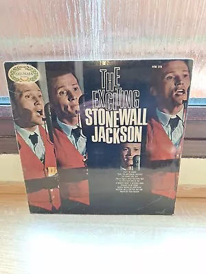 The Exciting Stonewall Jackson UK 12” Vinyl LP HM 516 Hallmark 1966 Country • £7