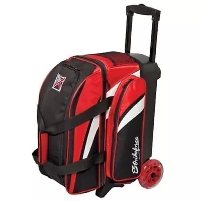 KR Cruiser 2 Ball Double Roller Red Black Bowling Bag • $109.95