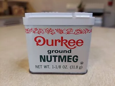 Vintage DURKEE Nutmeg Spice Tin • $9.99