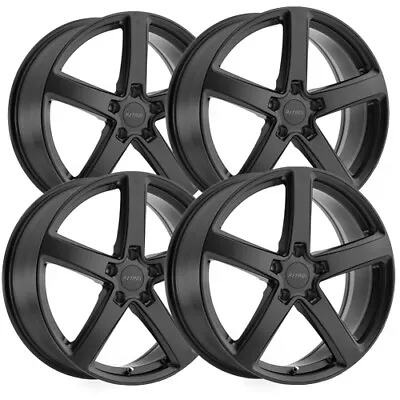 (Set Of 4) Petrol P2A 19x8 5x112 +40mm Matte Black Wheels Rims 19  Inch • $923.96