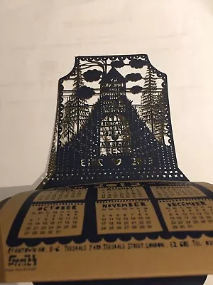 £15 • Buy Rob Robert Ryan Laser Cut 2013 Desk Standing Calendar Never Used