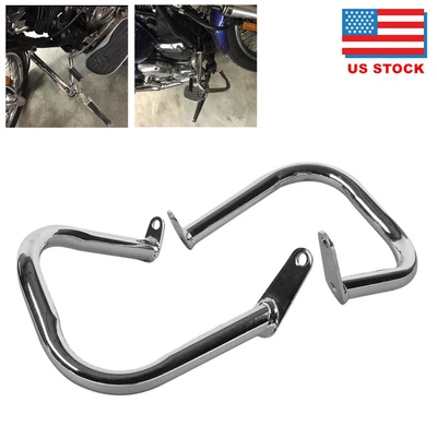 $116.79 • Buy Chrome Engine Guard Highway Crash Bar Protector Fit For Yamaha V-Star XVS400 650