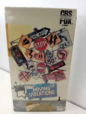 Moving Violations VHS 1985 Rare Used. In Shrink Wrap  • $30.57