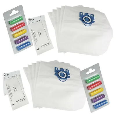 £8.95 • Buy 10 X Miele S5211 GN Type Hoover Vacuum Dust Bags With 10 Air Freshners & Filters