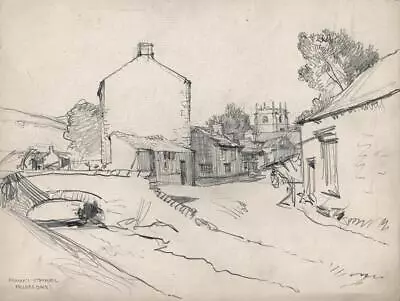 FRANK LEWIS EMANUEL (1865-1948) Pencil Drawing - MILLERS DALE - 20TH CENTURY • £99.99