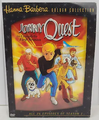 Jonny Quest - The Complete First Season Hanna Barbera 3 Discs DVD R1 • $35.51