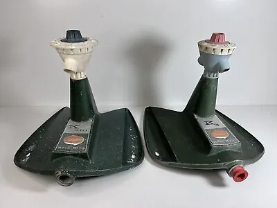 Lot Of 2-Vintage 1960 Sunbeam Rain King K4/K4M Rotating Revolving Lawn Sprinkler • $34.95