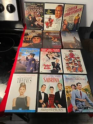12 DVD & CD LOT 1950s-60's SELECT FILMS ~ A Man For All Seasons / Mad Mad 🌎++ • $17.50