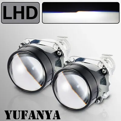 Mini 2.5 Inch Bi Xenon HID Projector Lens H1 H4 H7 Motor Car Headlight Universal • $24.89
