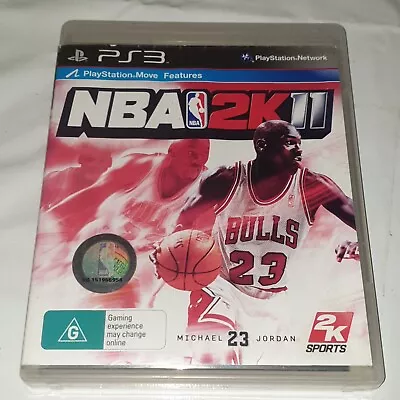 NBA 2K11 - PS3 / PlayStation 3 Game - Ft. Michael Jordan - Complete With Manual • $9.99