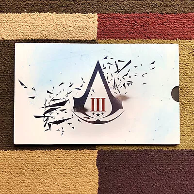 Assassin's Creed III Dossier & Sleeve Press Kit W/ Press Disc - Rare Promo Kit - • $299.99