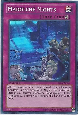 £3.99 • Buy Madolche Nights - LTGY-EN076 - Super Rare - 1st Edition - YuGiOh VLP
