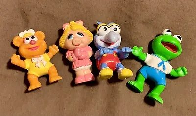 Vintage 1986 Lot Of 4 Mcdonalds Happy Meal Toys Muppet Babies Kermit Miss Piggy • $9.99