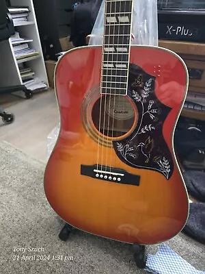 Epiphone Hummingbird Pro Guitar Hummingbird Pro Acoustic Guitar In Multicoloured • £200