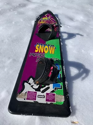 Neon Spiders Black Snow Buddy Mogul Monster Snow Board Snowboard 49  • $89.99
