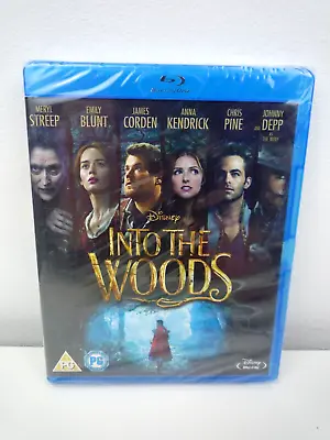 Into The Woods Disney Blu-ray 2015 New & Sealed • £4.99
