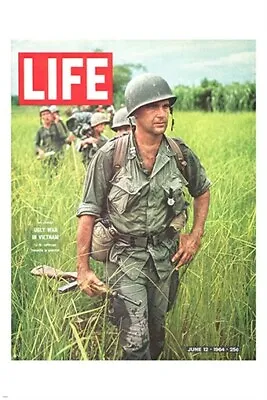 LIFE MAGAZINE COVER POSTER Showing VIETNAM WAR Soldiers HISTORIC 20x30 Rare • $9.99