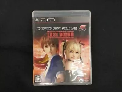 DEAD OR ALIVE 5 Last Round PlayStation3 PS3 TECMO Used Japan BLJM-61258 84 • $63.98