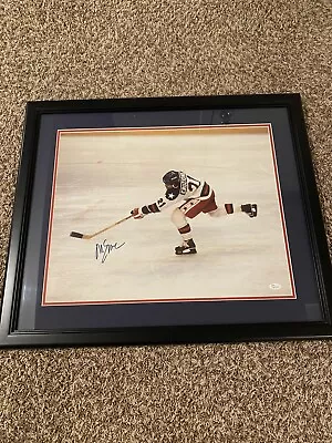 Mike Eruzione Autographed Framed 16x20 Photo (JSA) Miracle On Ice USA Hockey • $49.99