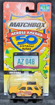 MATCHBOX Across America 50th Birthday Series #048 Arizona Isuzu Rodeo • $4.75