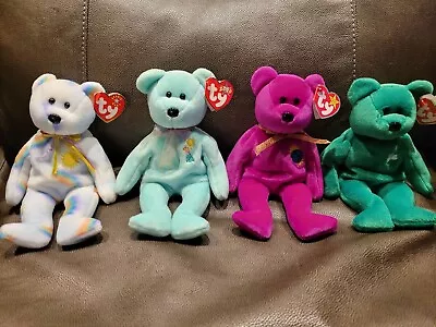 TY Beanie Baby Bear Lot - Rare- CherryMilleniumArielErin • $20