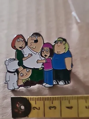 Family Guy Metal &  Enamel Pin Badge Brooch Peter Lois Meg Stewie Brian Griffin  • £5.95