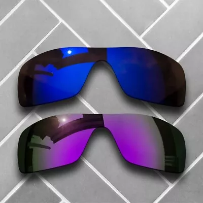 2 Packs Replacement Lenses For-Oakley Batwolf Polarized-Violet&Plum Purple • $28.99