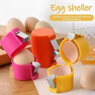 Egg Cracker Separator Handheld Egg Openers Breaker Kitchen Gadget Tools • £1.99