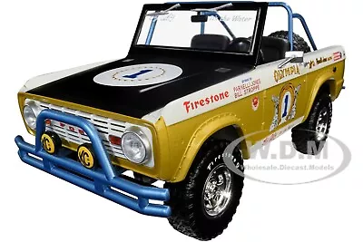 1970 Ford Baja Bronco #1  Big Oly Parnelli Jones  1/18 Car Greenlight/acme 51405 • $79.95