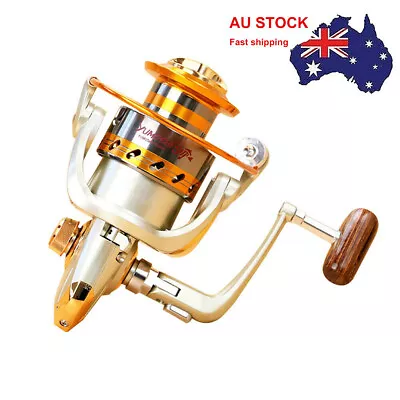 $27.16 • Buy AU STOCK Metal Saltwater Spinning Drag Fishing Reels EF1000-9000 High Hardness
