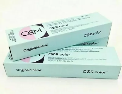 O&M Original Mineral CØR.color Hair Colouring Cream With Macadamia 3.4 Oz/100 Ml • $12