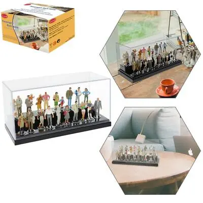 20pcs Different Standing O Scale 1:43 Painted Figures Passengers In Display Box • $23.99