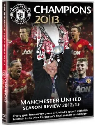 Manchester United Champions 2012/13 - Season Review [DVD] - BRAND NEW & SEALED • £17.11