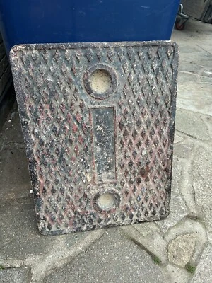 £95 • Buy Cast Iron Manhole Drain Cover 494mm X 639mm More Sizes Available FREE P&P
