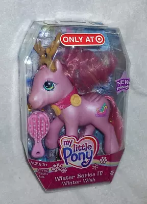 2006 My Little Pony Winter Series IV WINTER WISH Target Exclusive Reindeer Pony • $26.95