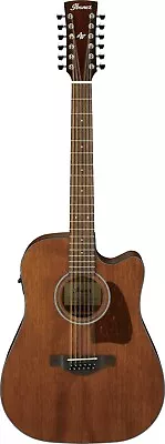 Ibanez AW5412CE-OPN 12-String Acoustic Electric Guitar With Free Pro Setup • $449.99