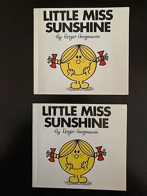 Little Miss Sunshine Paperback - Lot Of 2-NEW Party Favor Kids Birthday • $1