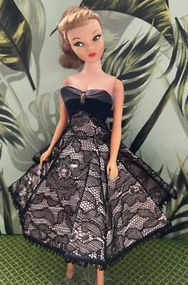 Vintage 1950-60s Suzette Toni Revlon Clone HTF Lace Dress Tea Time No Doll • $42.99
