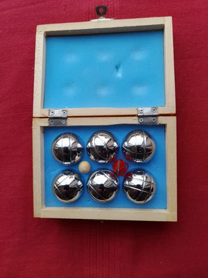 £7.99 • Buy Boules Set Mini Carpet Indoor Table Boxed New Bowls Petanque French Outdoor Game