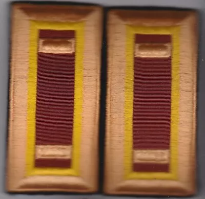 Vietnam-Desert Storm Era US Army Transportation Lieutenant Dress Shoulder Boards • $10.99