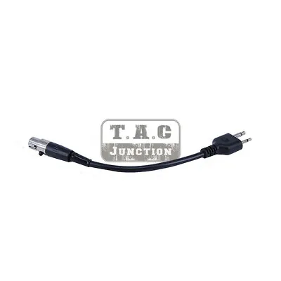 FCS Tactical U94 PTT Radio Headset Transmission Reception Communicate Connector • $19.95