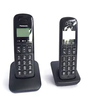 Panasonic KX-TGB612EB Cordless Landline Telephone Nuisance Call Blocker VAT Inc • £24.95