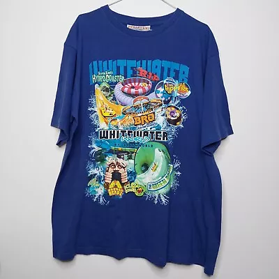 Vintage Whitewater World Dreamworld T-shirt Theme Park Size XL 90s 2000s • $79